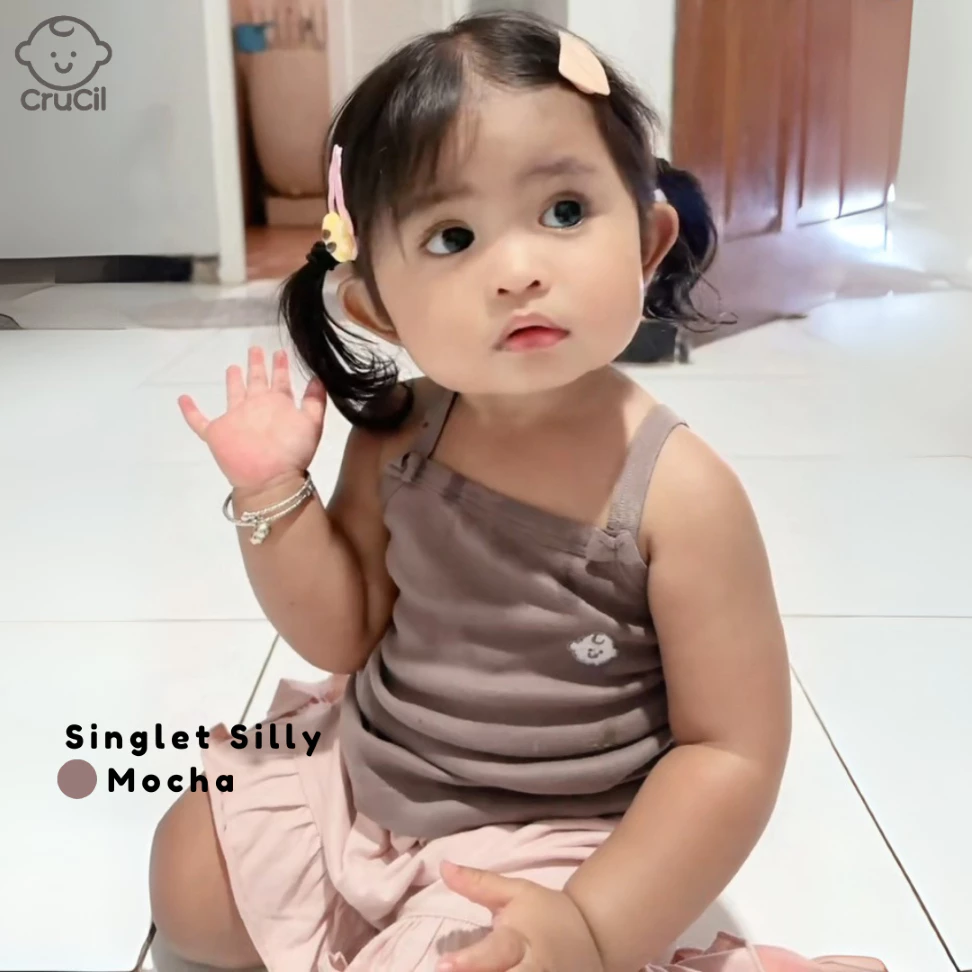 Crucil Factory Singlet Silly Sello - kaos dalam anak - singlet anak - low price - bahan soft ramah untuk kulit - cewek dan cowok - Image 6
