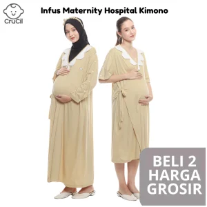 Crucil Factory Maternity Hospital Kimono Infus - Pakaian Ibu Melahirkan