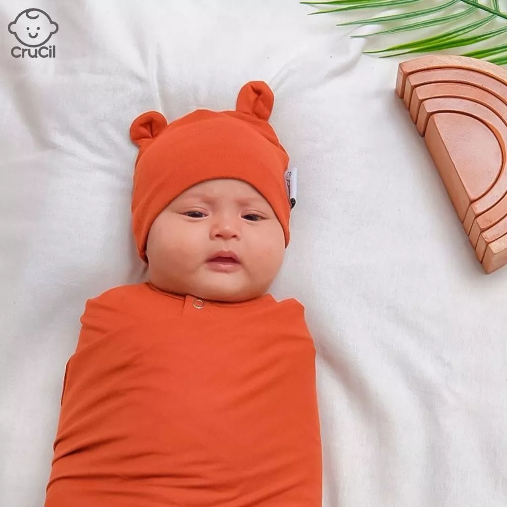 Crucil Factory Topi Bayi - New Born - Gambar 5