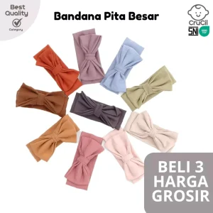 CruCil Factory Bandana Pita Besar Rib