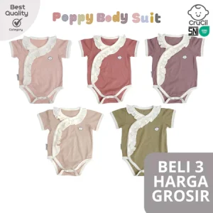CruCil Factory Poppy Body Suit Short Sleeve Bayi