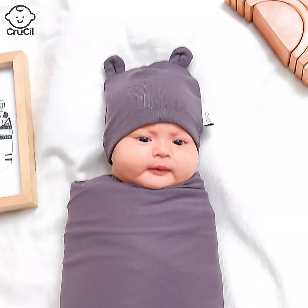 Crucil Factory Topi Bayi - New Born - Gambar 3