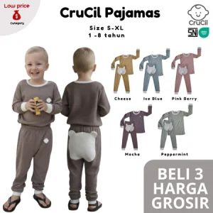CruCil Pajamas Polar Bear Setelan Anak (1 - 8y)